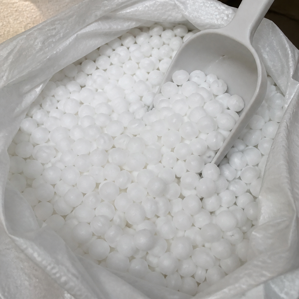 Water softener salt pellets for brine tank refill — recommended for Odessa hard water treatment